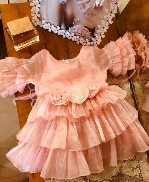 Birthday Frock for baby girl (6 months to 1.5 years) - PyaraBaby