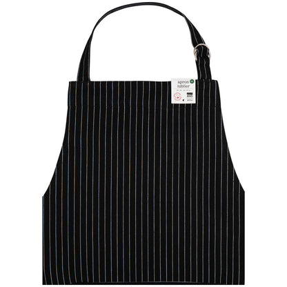 Black Pinstripe Oversized Mighty Apron