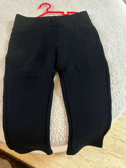 These Black Stretchable Jeggings for girls are a versatile wardrobe essential, offering both style and comfort.