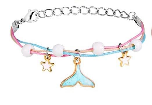 Made with quality enamel pendent and metal connector and hook, these bracelet for girl kids are designed to be sturdy and long-lasting.