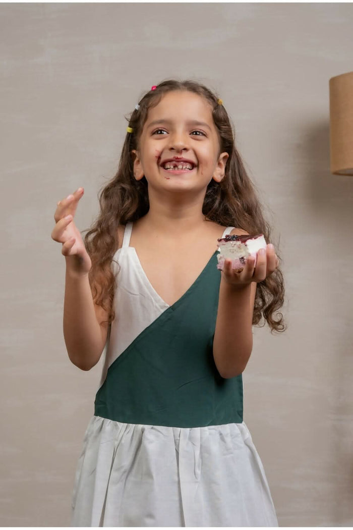 Breeze Block Girl's Dress - PyaraBaby