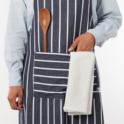 Butcher Stripe Chef Apron