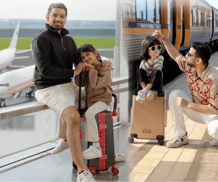 BUTT BABY Sit & Go Cabin Luggage