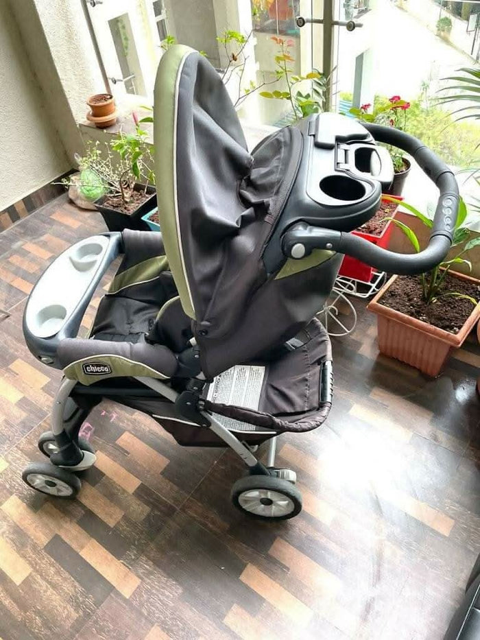 Experience Italian elegance and comfort with the CHICCO Stroller/Pram for Baby - stylish, practical, and perfect for every adventure!