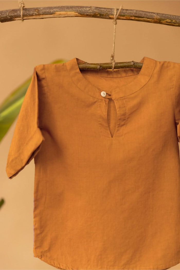 Citrus Cutie - Boy's shirt/kurta - PyaraBaby