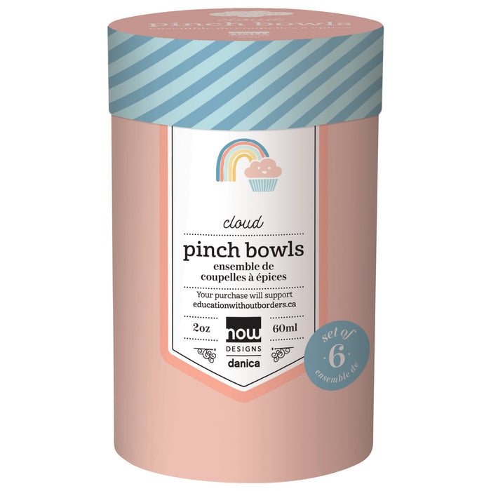 Cloud Pinch Bowls Set of 6