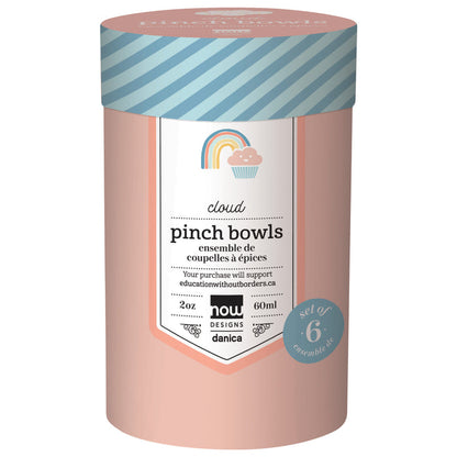 Cloud Pinch Bowls Set of 6