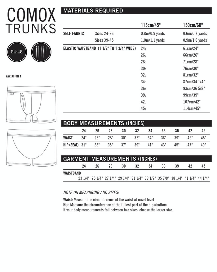 Comox Trunks