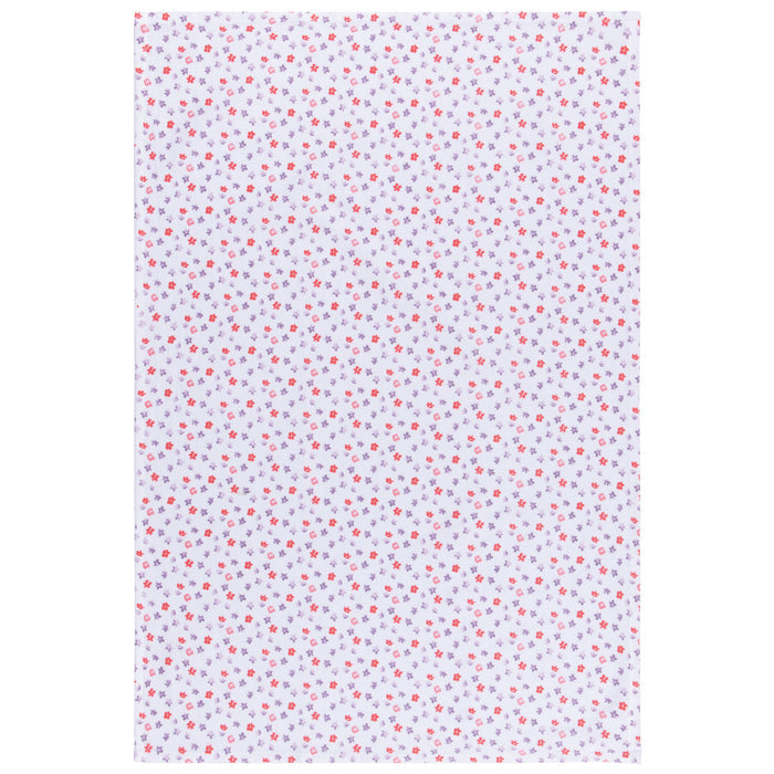 Cottage Floral Baker's Floursack Dishtowels Set of 3
