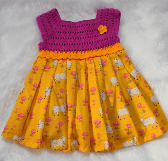 Cotton  Frock Baby Girl