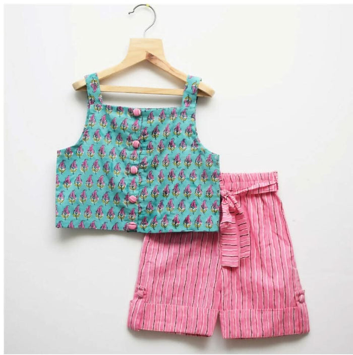 Cotton Top and shorts - New - PyaraBaby