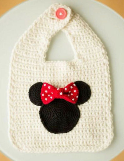 Handmade Crochet Baby Bib – Soft, Reusable & Perfect for Mealtime