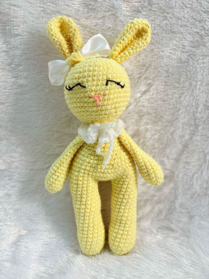 Crochet Bunny soft toy/ Handmade toys for newborn and kids/ Crochet Rabbit
