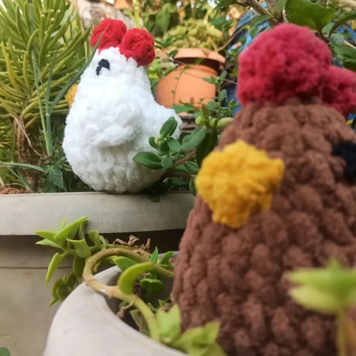 Crochet chick