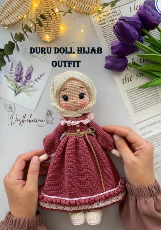 Crochet Doll – Handmade, Soft & Adorable Toy for Kids