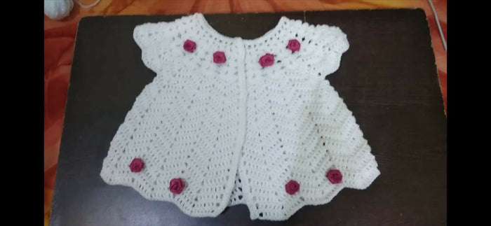 Crochet Frock/Dress for Baby