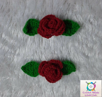Crochet hair accessories