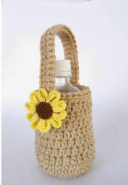 Buy Crochet Handmade Bottle Covers – cozy, cute protection for bottles.
