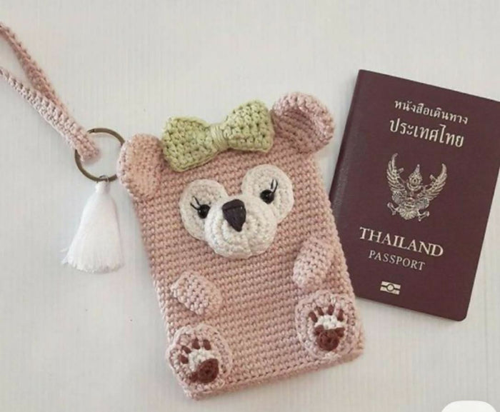 Buy Crochet Handmade Passport Covers – soft, stylish protection with a personal touch.