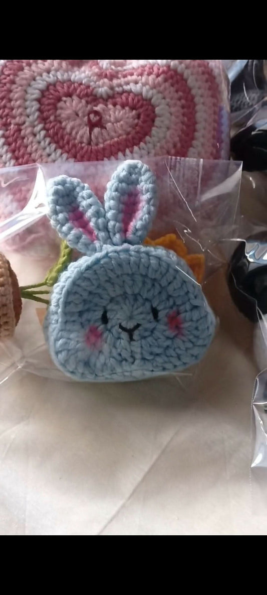 Crochet Rabbit Pouch