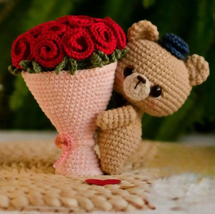 A bundle of love wrapped in sweetness, softness, and blooms.