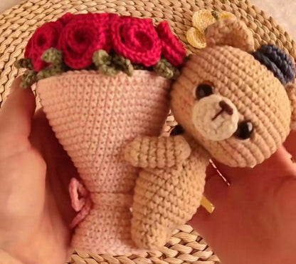 A bundle of love wrapped in sweetness, softness, and blooms.