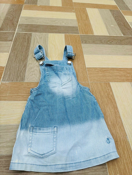 Cute Denim Dungree for Baby Girl