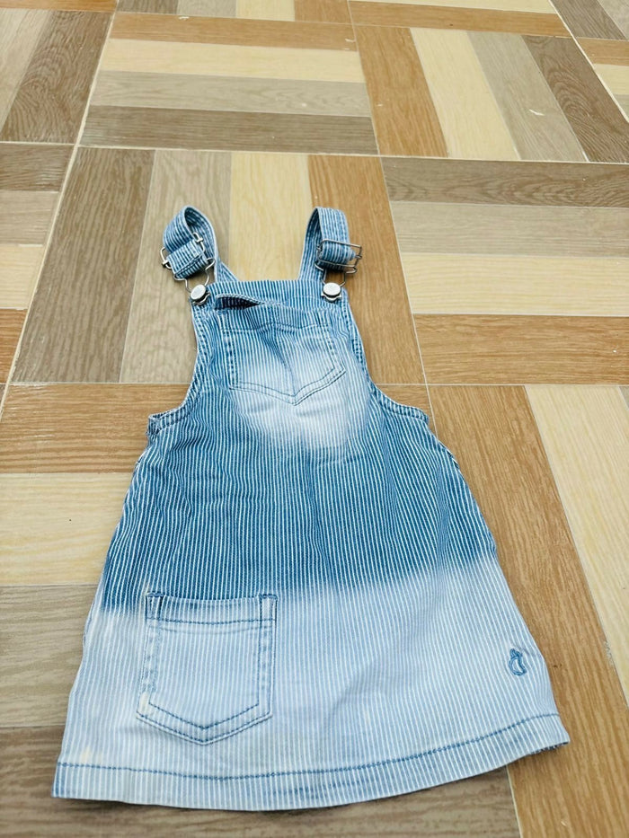 Cute Denim Dungree for Baby Girl