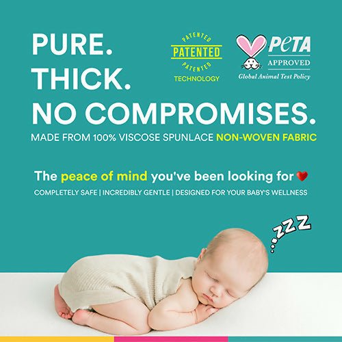 CUTETOTZ ® Premium Organic Baby Wet Wipes | Green Seal® Certified