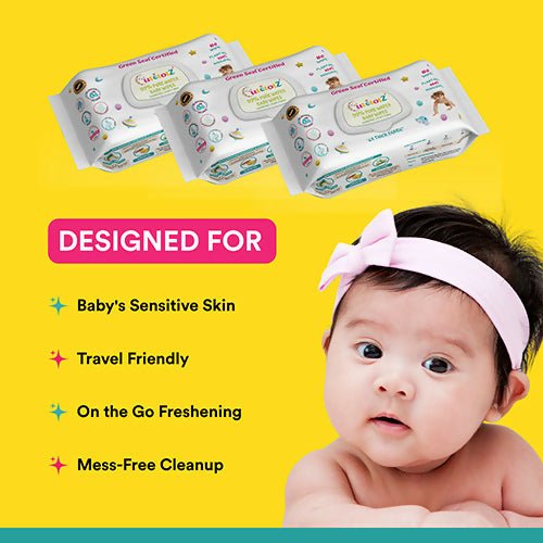 CUTETOTZ ® Premium Organic Baby Wet Wipes | Green Seal® Certified
