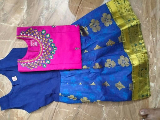 Dress With Top For Baby Girl - PyaraBaby