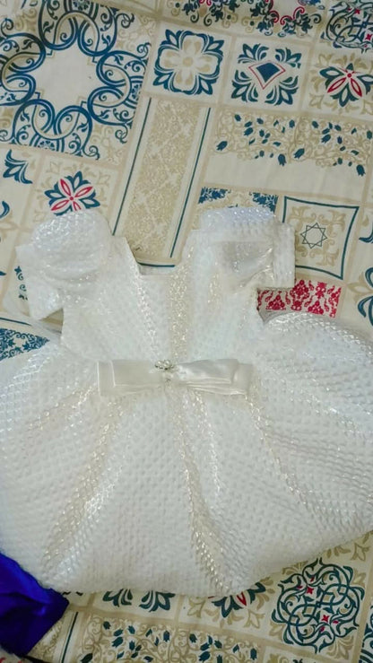 Dress your baby girl in style with this charming and comfortable frock—perfect for any occasion and designed for endless fun!