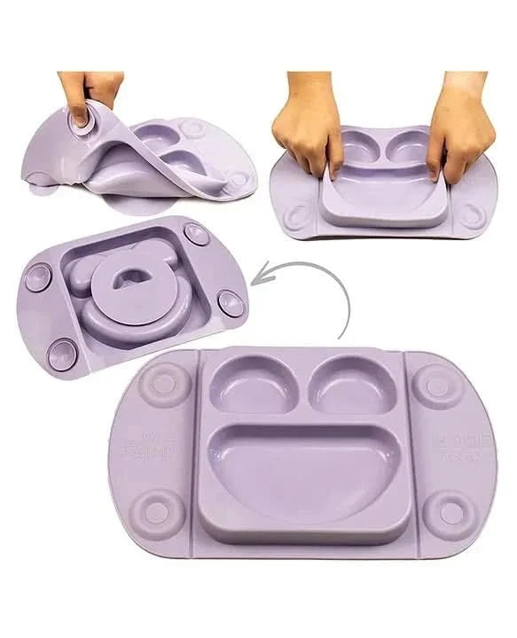 Easy Tots Mini Mat Silicone Suction Plate - Minimat Dino