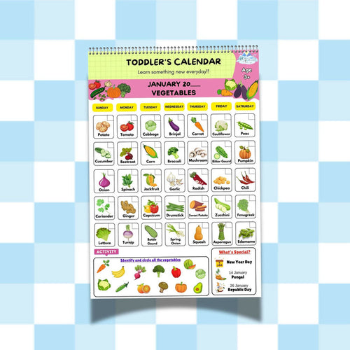 Edustar Todlers calendar