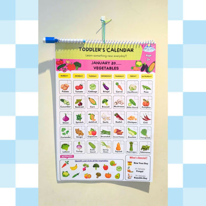 Edustar Todlers calendar