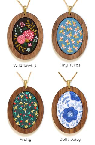 Embroidered Pendant Kit