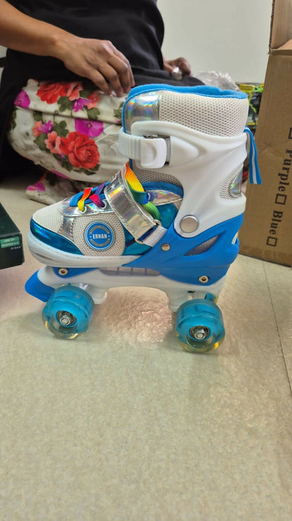 KIDS Adjustable Roller Skates Blue