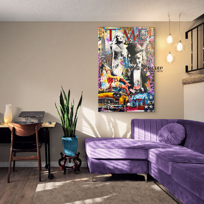 Famous New York Cover Magazine Canvas Wall Art
