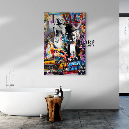 Famous New York Cover Magazine Canvas Wall Art