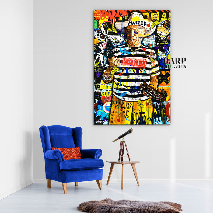 Famous Pablo Picasso Canvas Wall Art