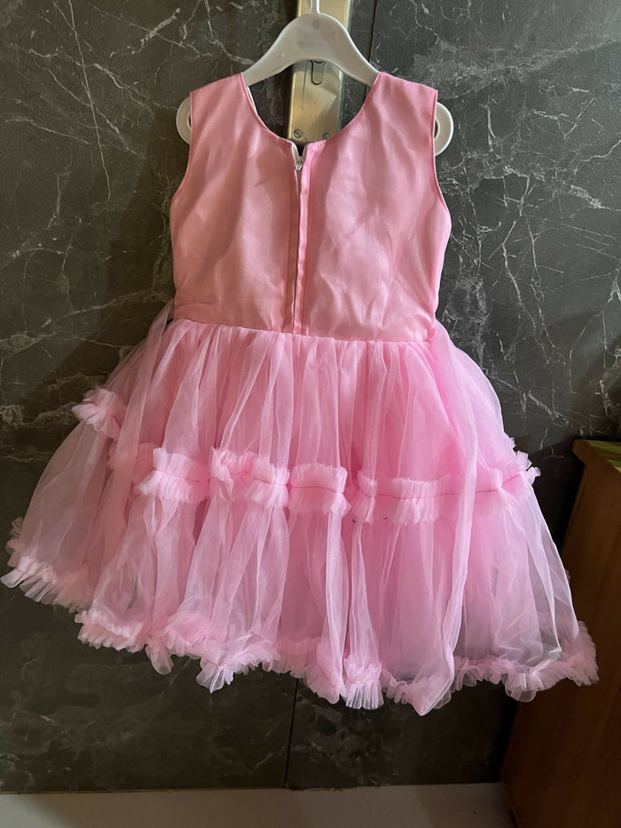 Fancy Frock with Frills for Baby Girl