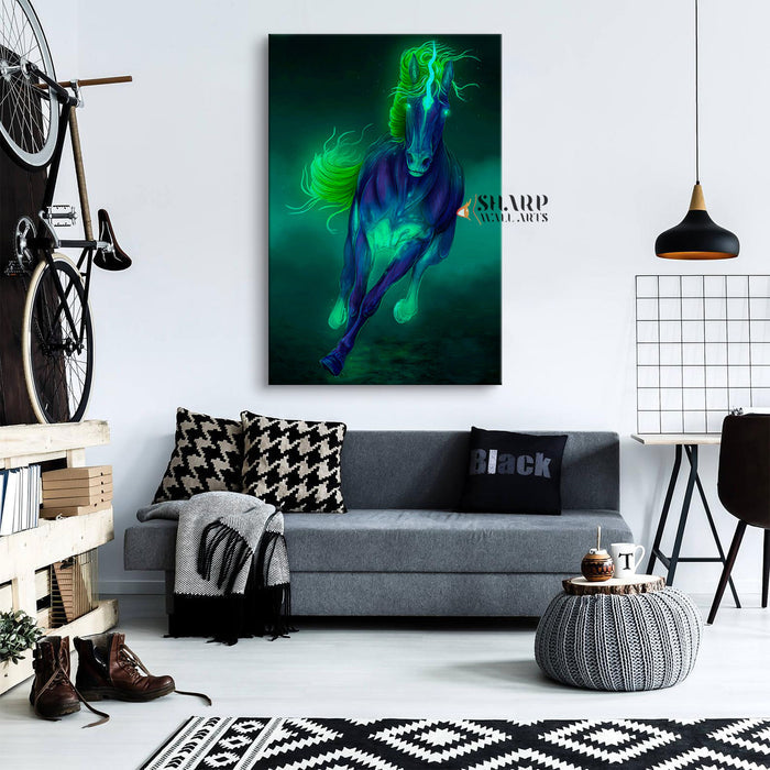 Fantasy Unicorn Canvas Wall Art