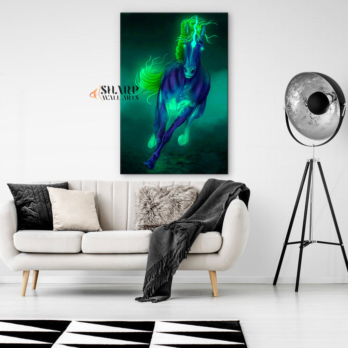Fantasy Unicorn Canvas Wall Art