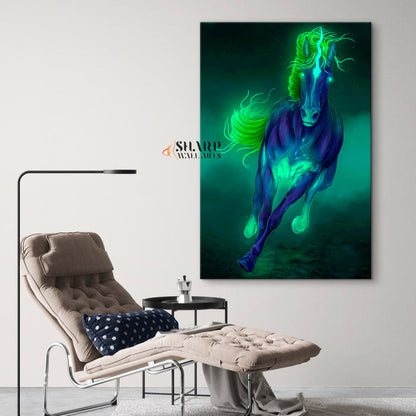 Fantasy Unicorn Canvas Wall Art