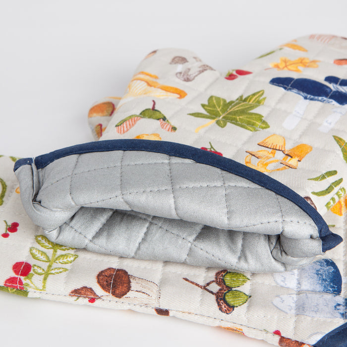Field Mushrooms Oven Mitt