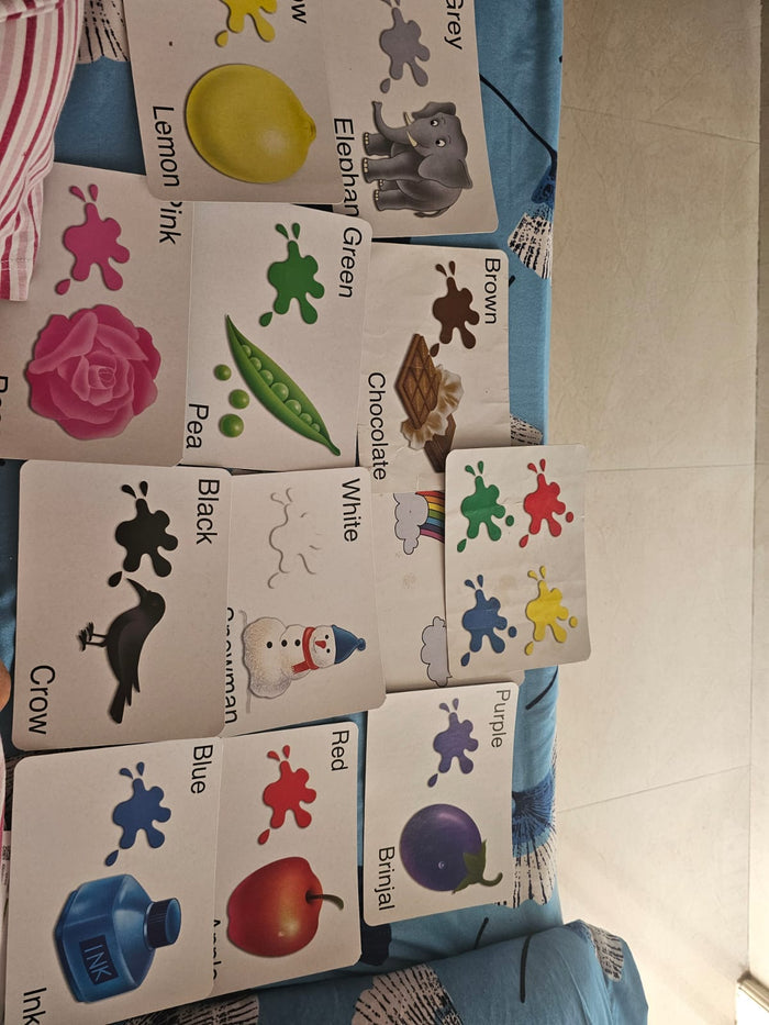 Flash Cards for Toddlers – Shapes & Colors 10 Shapes , 12 Colors
