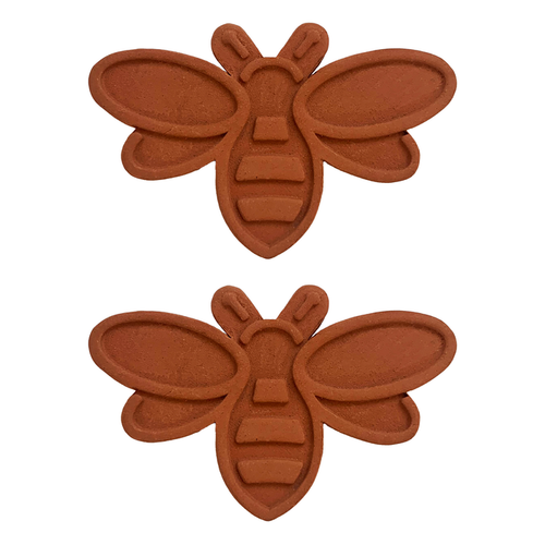 Fox Run Bee Sugar Keeper, Set of 2, 2.5" x 2" x 0.4"