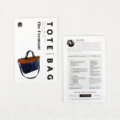 Fremont Tote Full Maker Kit