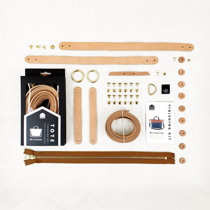 Fremont Tote Leather + Hardware Kit