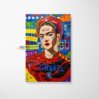 Frida Kahlo Ideal Pop Art Wall Canvas